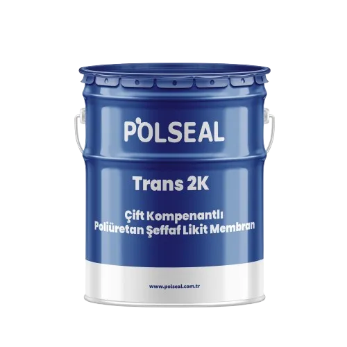 Trans 2K Çift Kompenantlı Poliüretan Şeffaf Likit Membran
