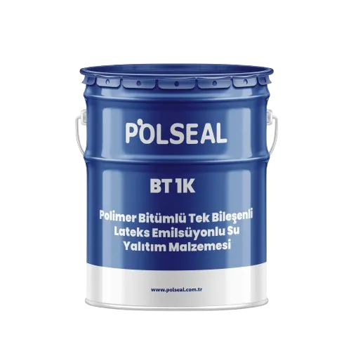 Polseal BT 1K Polimer Bitümlü Tek Bileşenli Lateks Emülsiyonlu Su Yalıtım Malzemesi