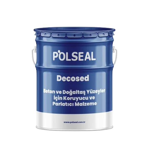 Polseal Decosed Beton ve Doğaltaş Yüzeyler İçin Koruyucu ve Parlatıcı Malzeme