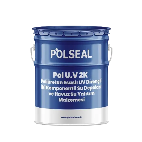 Polseal POL U.V 2K Poliüretan Esaslı Uv Dirençli İki Komponentli Su Depoları Ve Havuz Su Yalıtım Malzemesi